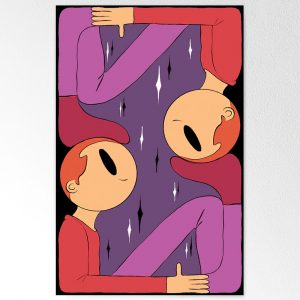 lovemyself fine art print A5 on Hahnemühle Photorag from Julians Jam