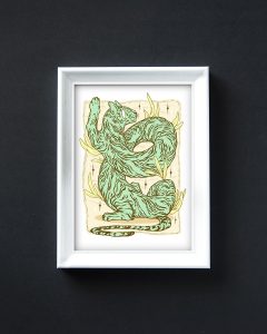 questing tiger art print framed for shop fineart photorag hahnemuehle paper from juliansjam