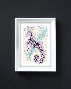 seedeer art print framed for shop fineart photorag hahnemuehle paper from juliansjam