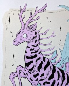 seadeer art print for shop hahnemuehle photo rag paper showcase for paper quality