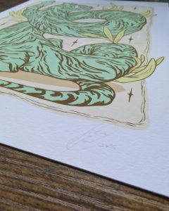 questing tiger a4 signed for juliansjam art shop fine art photorag archival paper